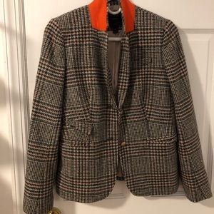 J.Crew “Schoolboy” Tweed Blazer